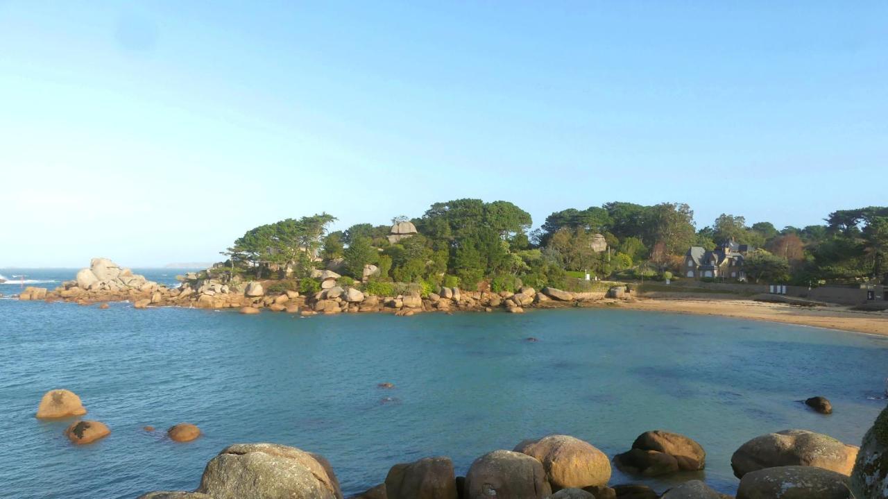 Logis Hôtel Saint Guirec Et De La Plage Perros-Guirec Exterior foto