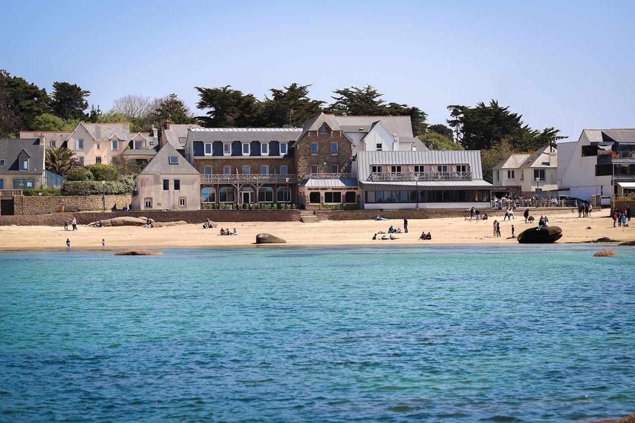Logis Hôtel Saint Guirec Et De La Plage Perros-Guirec Exterior foto