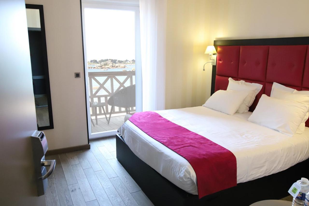Logis Hôtel Saint Guirec Et De La Plage Perros-Guirec Exterior foto