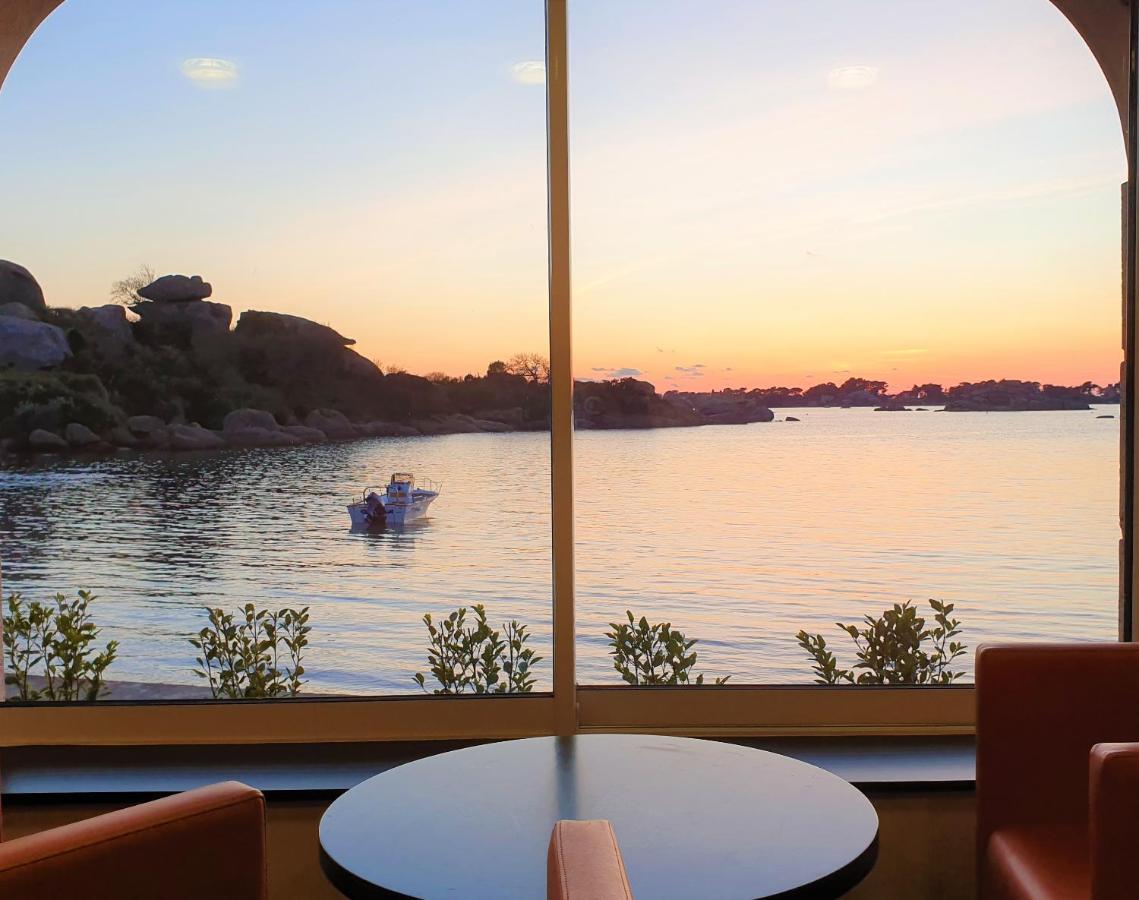 Logis Hôtel Saint Guirec Et De La Plage Perros-Guirec Exterior foto